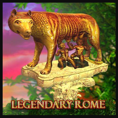 Legendary Rome en la Bizzo Casino app